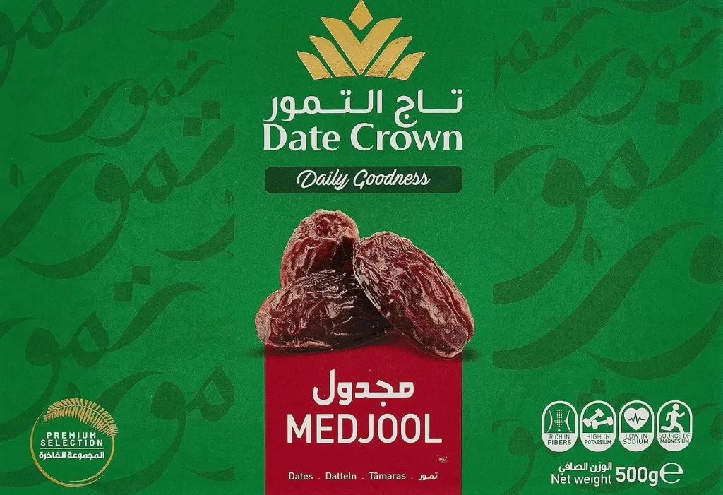 Crown Medjool Dates (Khajur) - 500gm