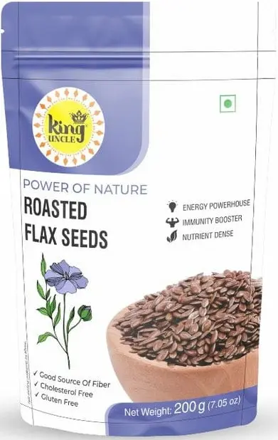 King's Alsi/Flax Seeds (Roasted 200gm)